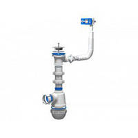 Сифон Аніпласт A0140 кухня з переливом