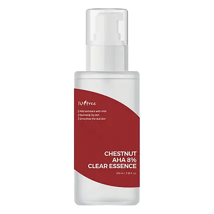 Відлущуюча свыоротка-есенція з 8% АНА-кислот Isntree Clear Skin 8% AHA Essence, 100 мл, фото 1