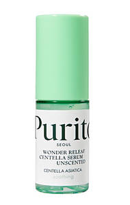 Мініатюра сироватки з центеллою без олій Purito Seoul Wonder Releaf Centella Unscented Serum 15 мл
