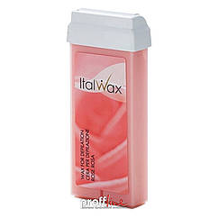 Віск плівковий для депіляції в касеті ItalWax Rose, 100 г