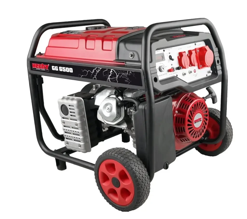 Генератор бензиновий HECHT GG 6500, 5500Вт, 230В /=12В, 389 см3, 13,0 к.с