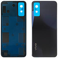 Задня кришка Vivo Y20 (чорна Оригінал)