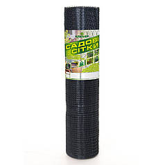 Пластикова вольєрна сітка чорна Конюшина 12х14 мм 1х50 м