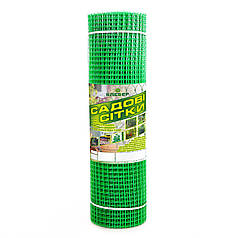 Пластикова сітка для огорожі Клевер 20х20 мм 1x20 м