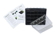 Пластикова касета для розсади (міні парник) 20 комірок