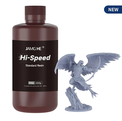 Фотополімерна високошвидкісна смола JAMG HE Hi-Speed Standard Resin LCD 3D принтерів, фото 1