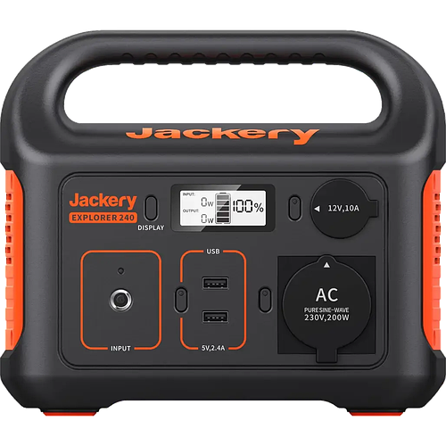 Зарядное устройство Jackery Explorer 240, мобильная електростанция с ...