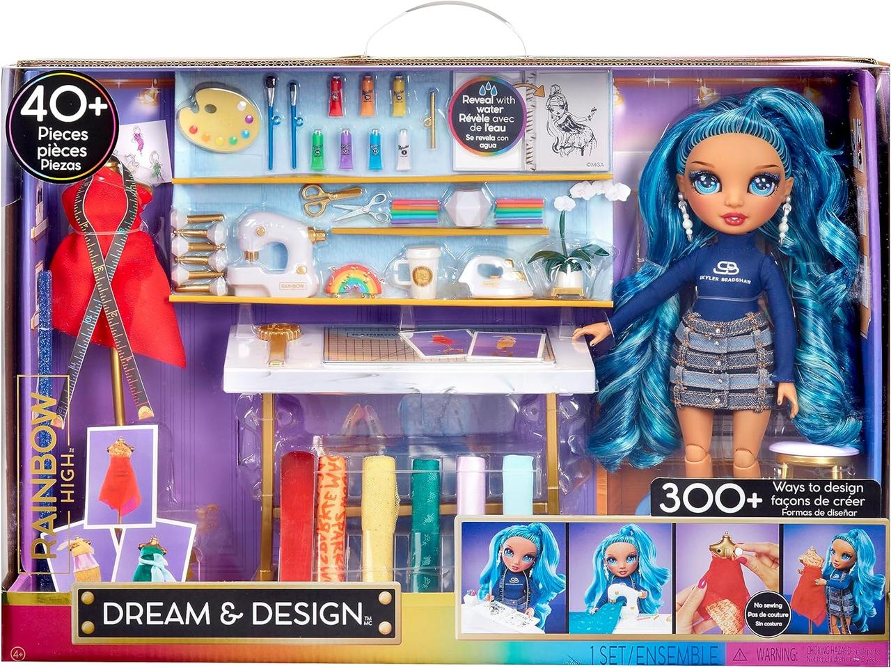 Лялька Рейнбоу Хай Модна студія Скайлер Бредшоу Rainbow High Dream & Design Fashion Studio