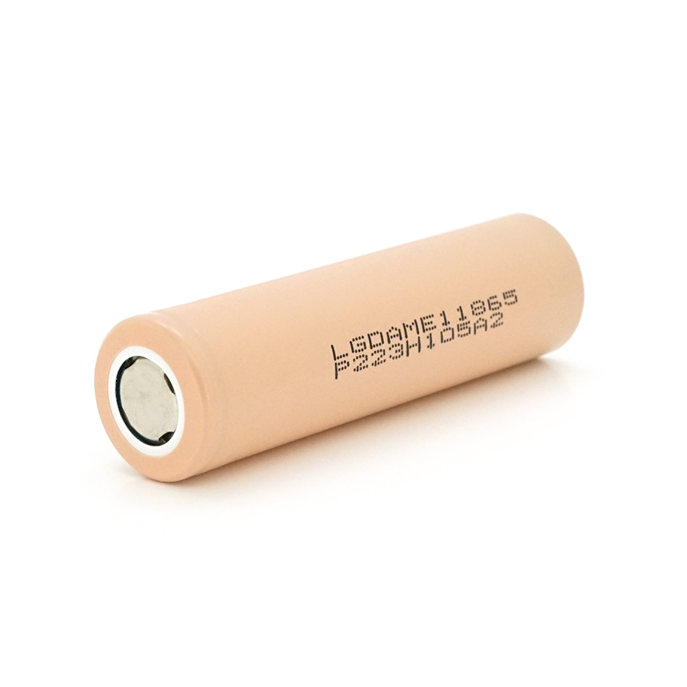 Акумулятор 18650 Li-Ion LG INR18650 ME1 (LGDAME11865), 2100 mAh, 4.2A, 4.2 / 3.65 / 2.8 V, Orange, 2 шт. в