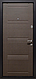 Двері вхідні Міністерство Дверей ПО 29 Венге сірий горизонт 86смХ2050см Права з ВIТРИНИ, фото 2