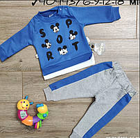 Дитячий костюм МІККИ для хлопчика розмір 6-24 міс, колір уточнюйте під час замовлення