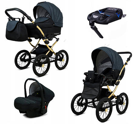 Дитячий візочок 4в1 BabyLux Margaret Gold, фото 1