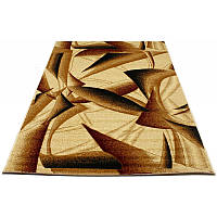 Бежева килимова доріжка хіт-сет SUPER ELMAS 2982A Ivory/D.Beige ширина 120 см