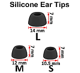 Силіконові амбушури TWS Google Pixel Buds A Series, фото 3