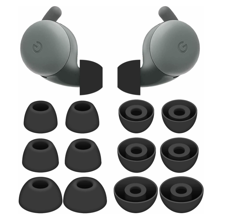Силіконові амбушури TWS Google Pixel Buds A Series, фото 1