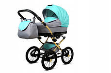 Дитячий візочок 4в1 BabyLux Margaret Gold, фото 3