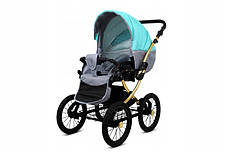 Дитячий візочок 4в1 BabyLux Margaret Gold, фото 4