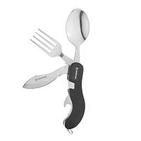 Мультиінструмент туристичний, 5 в 1, чохол INTERTOOL HT-0543