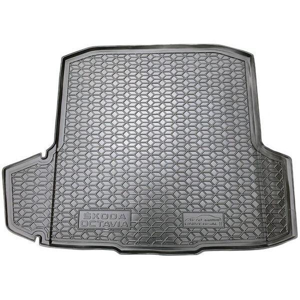Килимок у багажник Skoda Octavia A7 2013- Universal (з вухами) (Avto-Gumm)