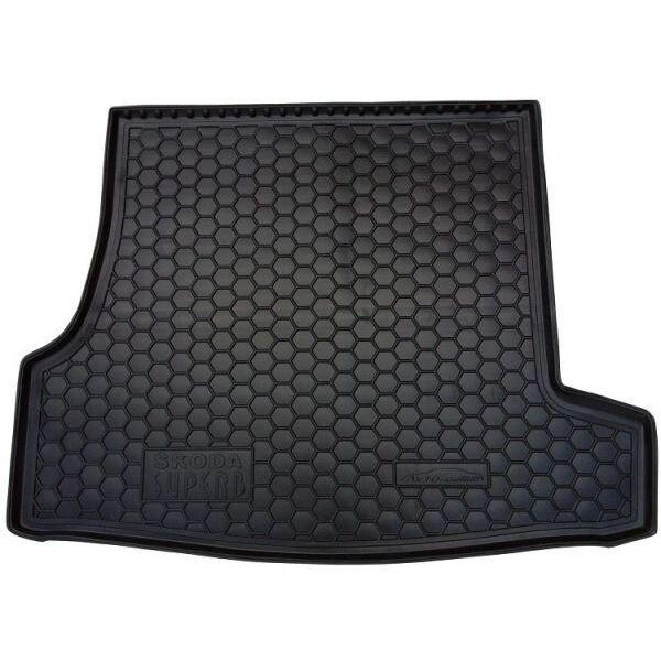 Килимок у багажник Skoda SuperB 2001-2008 (Avto-Gumm)