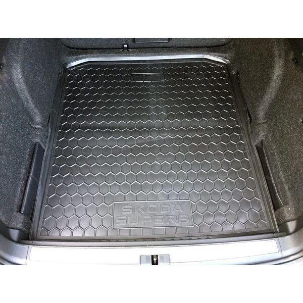 Килимок у багажник Skoda SuperB 2015- Universal (Avto-Gumm), фото 1