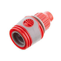 Конектор 1/2" для шлангу 3/8" INTERTOOL GE-1122