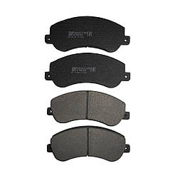 Колодка торм. FORD TRANSIT 2006- передня (комплі 4 шт) "Quattro Freni" (QF 649 00)