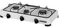 Плитка газова  настільна 3 конфорки