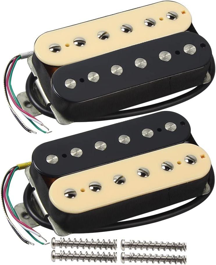 Звукознімач FLEOR Alnico 2 Humbucker HBA2 Електрогітара, набір звукознімачів з хамбакером та бриджем, фото 1