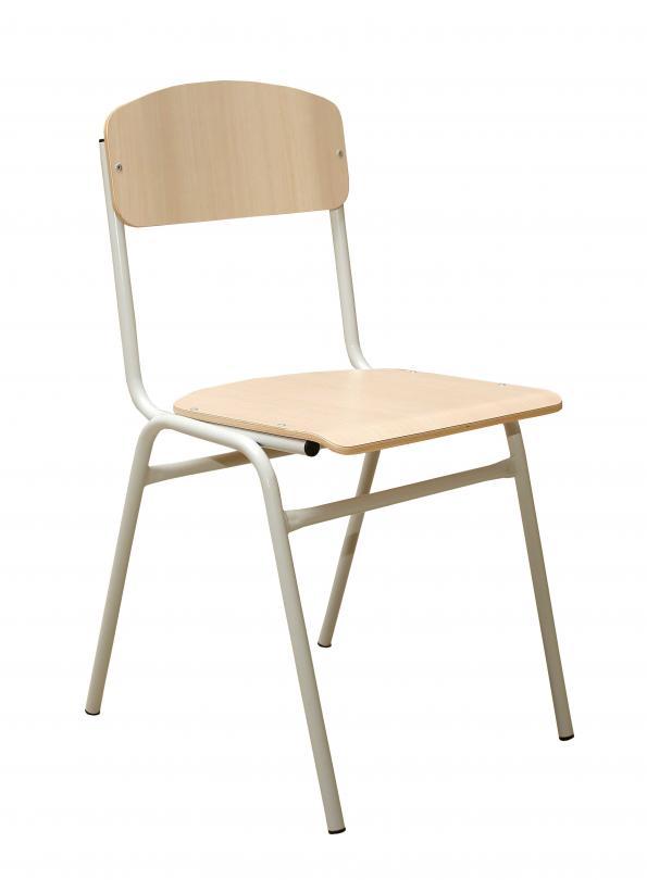 Стілець ISO №6, з покриттям фанери пластиком HPL 48460 HPL, фото 1