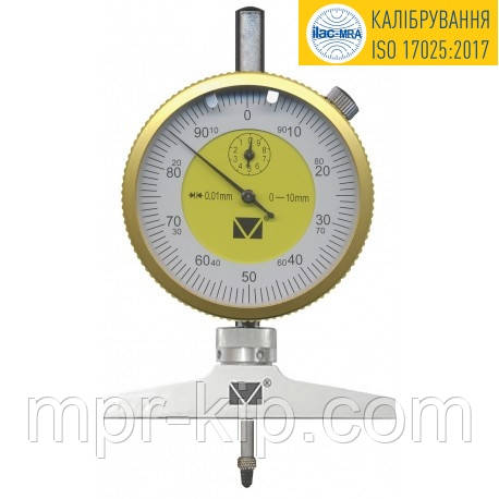 Глибиномір індикаторний ГИ-30 (0-30 мм/0,01 мм/±0,017) Україна