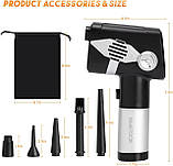 СТОК без коробки Пилосос зі стисненим повітрям з безщітковим двигуном, 3-швидкісний електричний пилосос Air Duster, електричний, фото 2