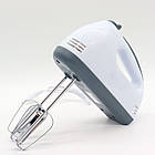 Міксер ручний + насадки для тіста, 7 швидкостей, 100Вт, DSP KM-2033, Сірий / Міксер кухонний / Електроміксер, фото 3