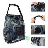 Похідний туристичний душ RIAS Camp Shower SSB20L 20L з Чохлом Camo (3_04998), фото 10