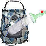 Похідний туристичний душ RIAS Camp Shower SSB20L 20L з Чохлом Camo (3_04998), фото 5