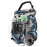 Похідний туристичний душ RIAS Camp Shower SSB20L 20L з Чохлом Camo (3_04998), фото 6
