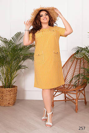 Стильна жіноча сукня, тканина "Софт" 50, 52, 54, 56, 58 розмір 50, фото 1