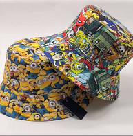 Літня двостороння панама унісекс МУЛЬТЯХИ (Розмір 50-52,53-54,54-55,56-57), Мульті