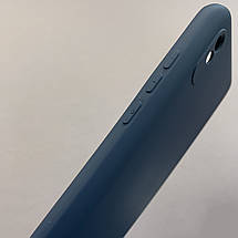 Чохол для Xiaomi Redmi 9A чохол накладка із закритою камерою на телефон сяомі редмі 9а темно-синій q7n, фото 4