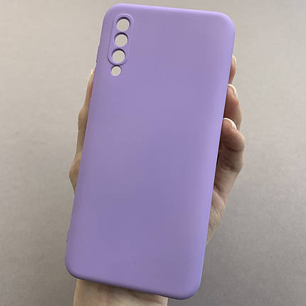 Чохол для Samsung Galaxy A50s чохол накладка із закритою камерою на телефон самсунг а50с бузковий q7n, фото 1