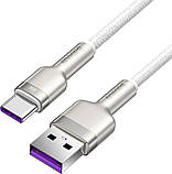Кабель Baseus USB to Type-C 66W для телефона смартфона (1м) швидка зарядка 480 mpbs CAKF000102, фото 2