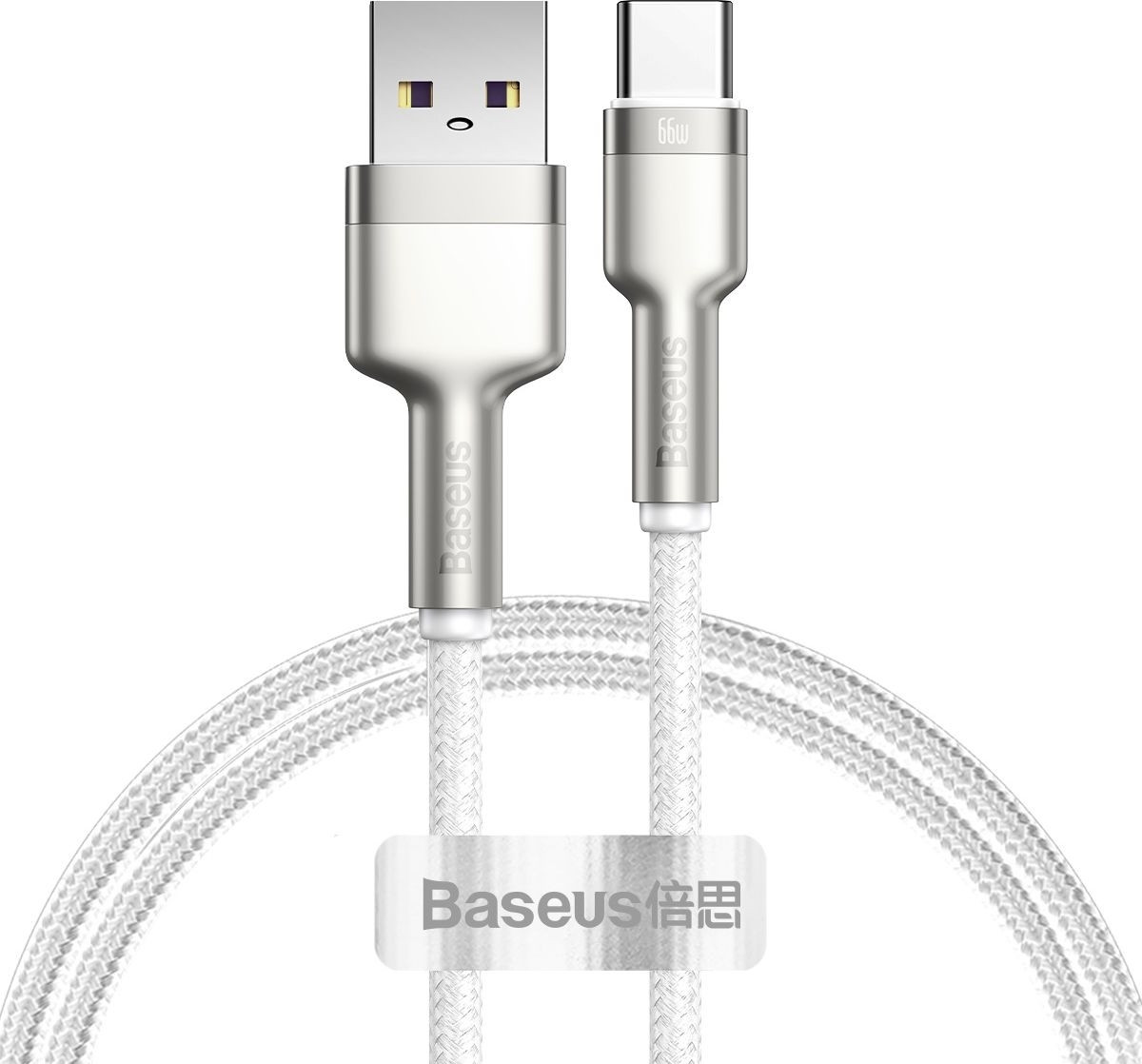 Кабель Baseus USB to Type-C 66W для телефона смартфона (1м) швидка зарядка 480 mpbs CAKF000102, фото 1