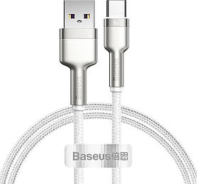 Кабель Baseus USB to Type-C 66W для телефона смартфона (1м) швидка зарядка 480 mpbs CAKF000102