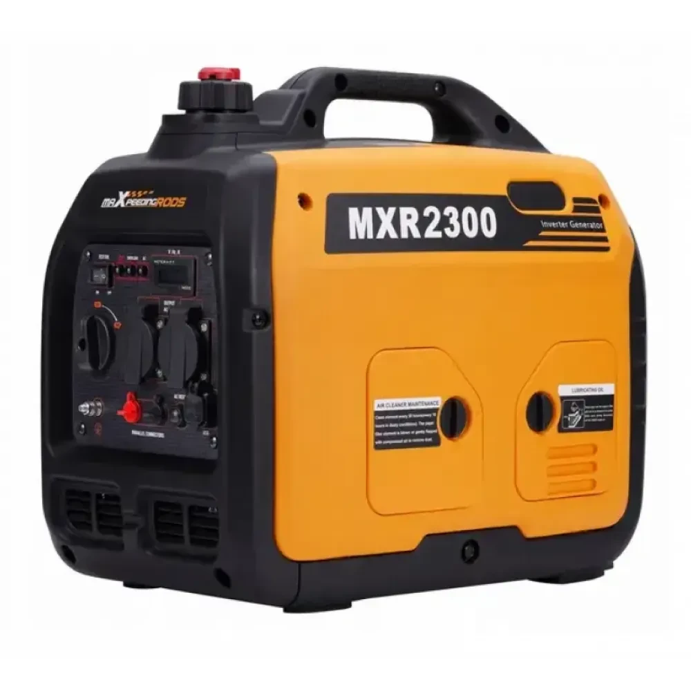 Генератор інверторний БЕНЗИВНИЙ MXR2300 (1,8 kW), однофазний, 220 V, 50Hz, об'єм бака 4 л, ручний запуск