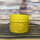 Восковий крем для шкіри з какао тертим у баночці з воску 100 мл, фото 2