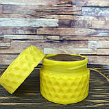 Восковий крем для шкіри з какао тертим у баночці з воску 100 мл, фото 3