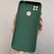 Чохол для Xiaomi Redmi 9C чохол накладка із закритою камерою на телефон сяомі редмі 9с зелений q7n, фото 3