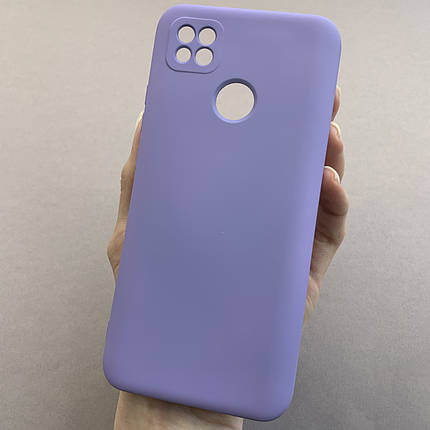 Чохол для Xiaomi Redmi 9C чохол накладка із закритою камерою на телефон сяомі редмі 9с бузковий q7n, фото 1