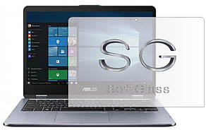 Бронеплівка для Asus VivoBook Flip 14 TP410UA на екран зносостійка поліуретанова SoftGlass