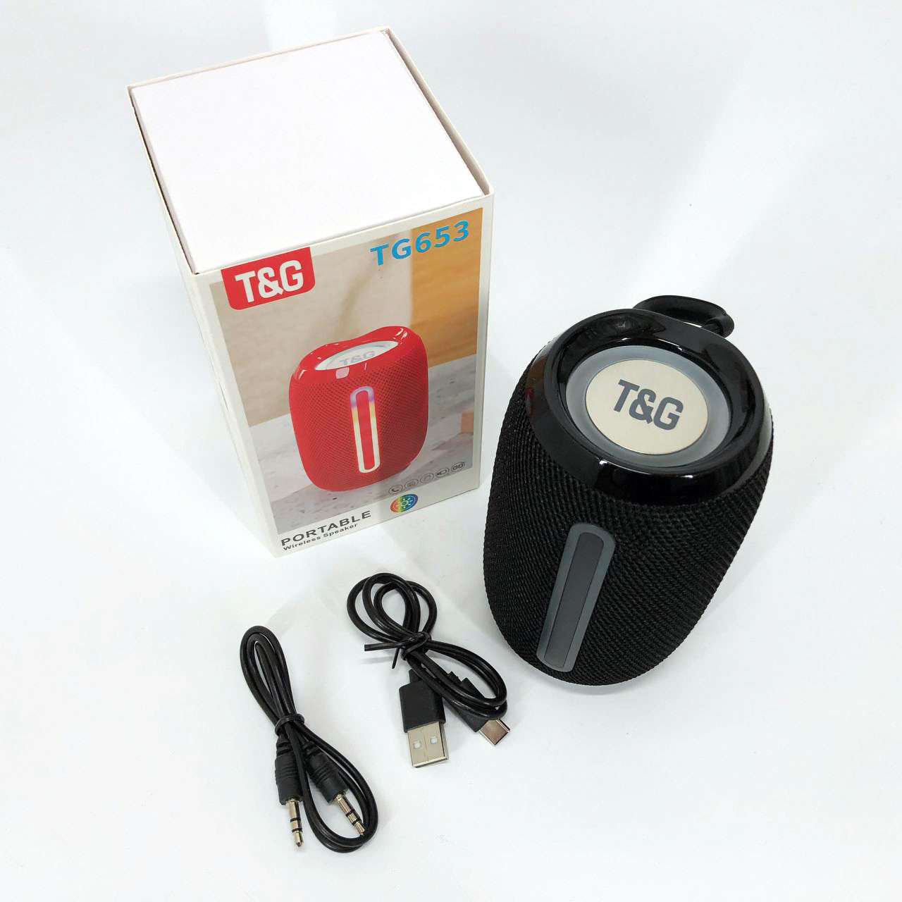 Колонка-динамік bluetooth TG653, Переносні колонки, Об'ємний звук IV-294 Bluetooth колонки